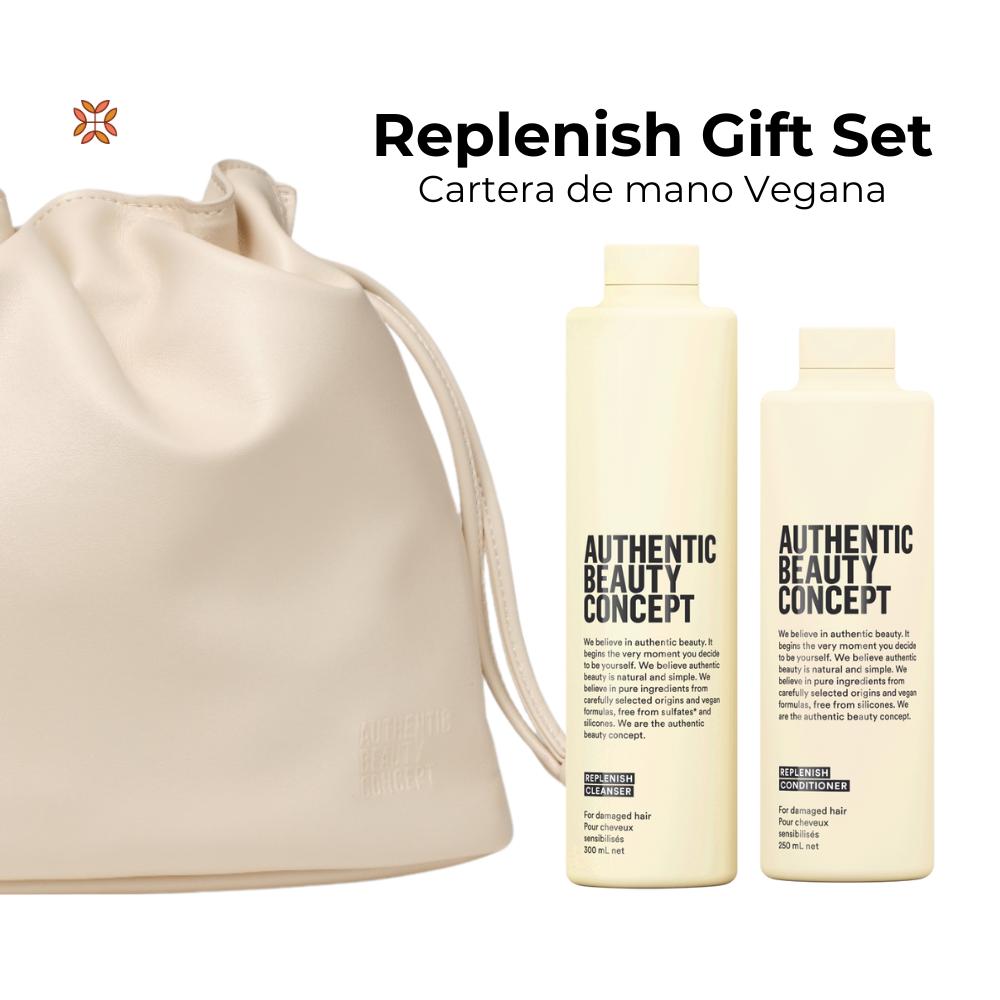 Replenish Gift Set + Cartera de Mano Vegana - ABC
